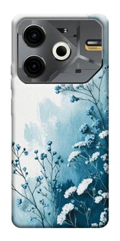 TPU чохол Demsky Blue minimal для TECNO Pova 6 Neo (LI6)