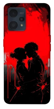 TPU чохол Demsky Silhouette couple для Realme 9 4G / 9 Pro+