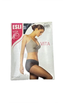 Колготки женские с заниженной талией ESLI VITA 40 Den 4(L) Графит (Grafite)
