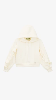 Худи однотонный для девочки 851049 104 см Молочный shop (2000999436741)
