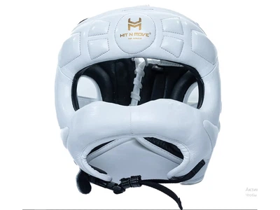 Шолом бамперний HIT-n-MOVE Nose Bar Headguard L/XL білий (6002)