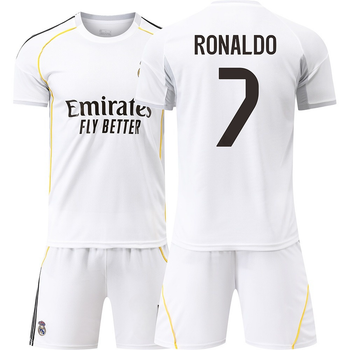 Футбольна форма дитяча Ronaldo (Роналду) 7 Real Madrid (Реал Мадрид) 20 розмір зріст 115-120 см біла