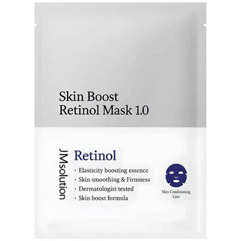 Тканинна маска з ретинолом JMSOLUTION SKIN BOOST RETINOL MASK 1.0