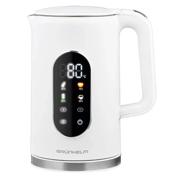 Електрочайник Grunhelm (EKS-25030W), 1,7л, 2200Вт, білий