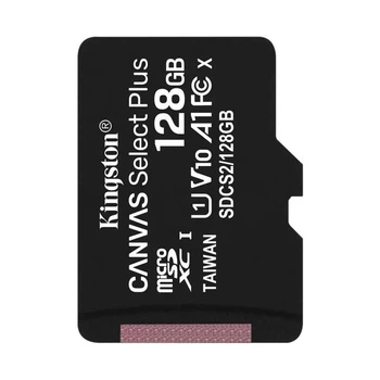 Карта пам'яті microSD 128GB Kingston Canvas Select+ A1(100Mb/s) /C10