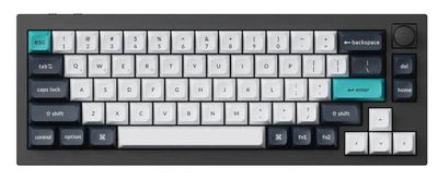 Клавиатура беспроводная Keychron Q2 Max \ Gateron Jupiter Red \ Carbon Black ANSI US