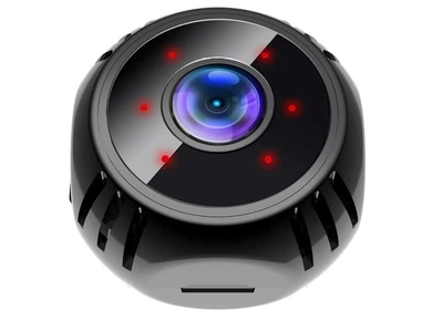 Аккумуляторная мини камера видеонаблюдения Wi-Fi FullHD 1080 WiFi Camera 4668 с датчиком движения и ночным видением с магнитной крепью к металлу