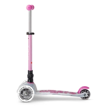 Самокат-трансформер Mini Deluxe: Pink Orion Glow Foldable (до 50 кг)