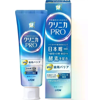 Зубная паста с ферметами LION Clinica PRO plus Periodontal Barrier , свежая мята, 95 г