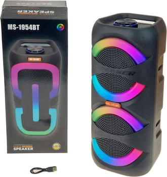 Przenośny głośnik Adar Bluetooth USB Radio MS-1954BT (5901271624467)