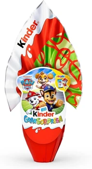 Шоколадное яйцо Kinder GranSorpresa Paw Patrol 150г