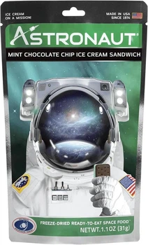 Сублимированное мороженое Astronaut Foods Mint Chocolate Chip Ice Cream Sandwich 31г