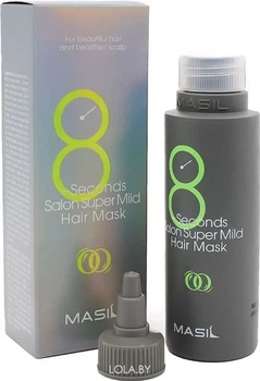 Мягкая восстанавливающая маска для волос Masil 8 Seconds Salon Super Mild Hair Mask Green 200 мл