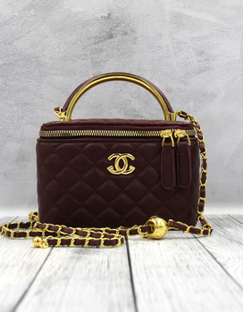 Женская Сумка CHANEL Бордовый