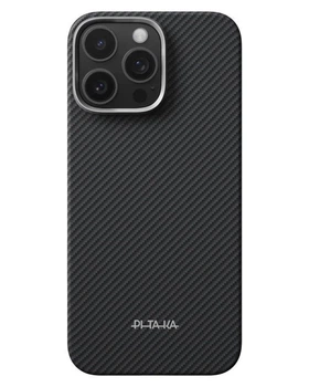Чохол Pitaka Ultra-Slim PitaTap Classic для iPhone 16 Pro (Twill Black/Grey)