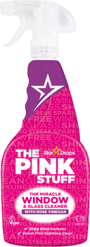 Засіб для миття вікон та скла The Pink Stuff Rose Vinegar 750 мл (5060033820759)