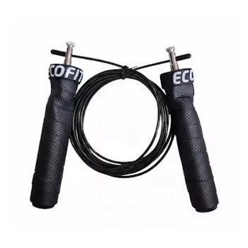 Скакалка Ecofit MDJR039 3 м чорна (К00026973)