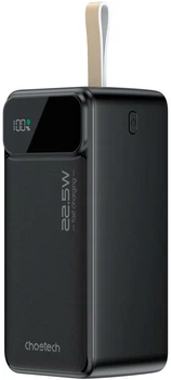 УМБ Choetech B732 50000mAh 22.5W QC3.0 PD3.0 Black (43-00118)