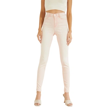 Жіночі джинси Guess 1981 Pinstripe Skinny джинси в рожеву смужку W29 W2GA46D4DN5 AMSP 29