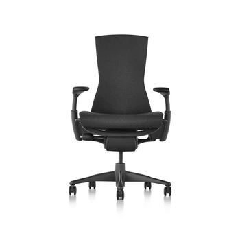 Офісне крісло Herman Miller Ембоді база - графіт, тканина - чорного кольору 3SY12