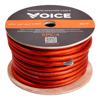 Силовой кабель. провод питания усилителя, автомобильный кабель Voice SPC-4