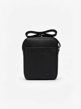 Мессендджер сумка через плечо крокоди lacoste LAC-018-BLK