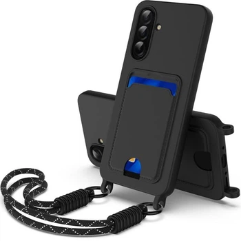 Защитный чехол Reframe Silicone Holder для Samsung Galaxy A36 (A366) / A56 (A566) - Black