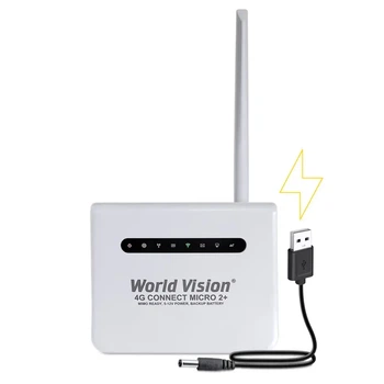 World Vision 4G CONNECT MICRO 2+ з подвійним акумулятором на 14 годин