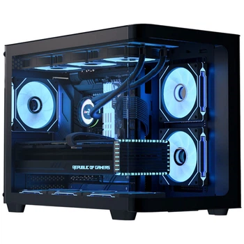 Корпус AeroCool P300C-G-BK-v1, Черный - 598341