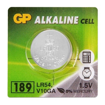 Батарейка GP 189/LR54/AG10 Alkaline (10шт)