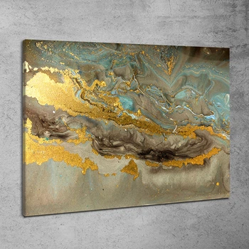 Картина - Space Gold - 40х60 см
