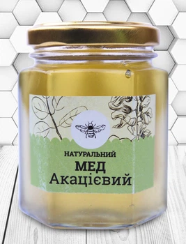 Мед акації, 200 мл "Медові ласощі"