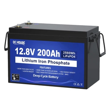 Акумулятор LiFePO4 DC HOUSE 12.8V 200Ah (ECO-LFP12200) (305767)