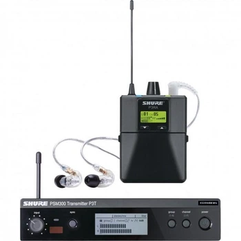 Бездротова система персонального моніторингу SHURE PSM300 P3T In-Ear Phone Stereo Monitor