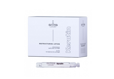 Відновлююча ампула для пошкодженого волосся з кератином Envie Luxury Keratin Restructuring Lotion