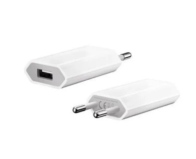 СЗУ адаптер 220V 1 USB 5V-0.5A плоский