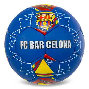 М'яч футбольний Ballonstar BARCELONA FB-0047-792 №5 синьо-жовтий
