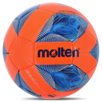 М'яч футбольний пляжний Molten Beach Soccer F5A3550OB №5 Оранжево-синій