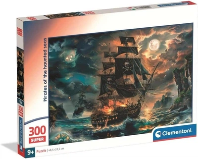 Пазл Clementoni: SuperColor — Pirates Of The Haunted Seas / Пірати примарних морів (300 елементів) — 21738