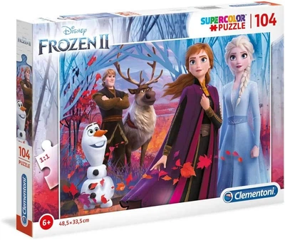 Пазл Clementoni: SuperColor — Disney Frozen 2 / Холодное сердце 2 (104 элемента) — 27274