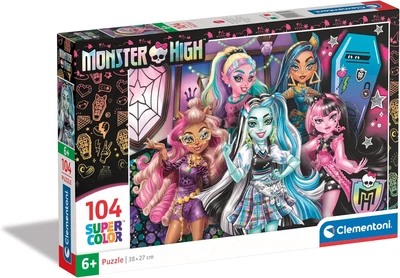 Пазл Clementoni: SuperColor — Monster High / Монстер Хай (104 елементи) — 25782