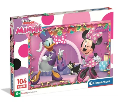 Пазл Clementoni: SuperColor — Disney Minnie / Мінні Маус (104 елементи) — 25055