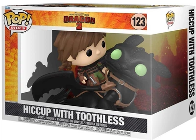 Фигурка Иккинг и Беззубик (Rides) — Funko Pop! Rides: HOW TO TRAIN YOUR DRAGON — HICCUP WITH TOOTHLESS #123