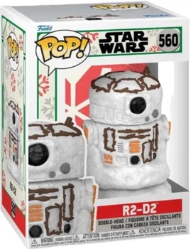 Фигурка R2-D2 (Снеговик) — Funko Pop! STAR WARS: HOLIDAY — R2-D2 SNOWMAN #560