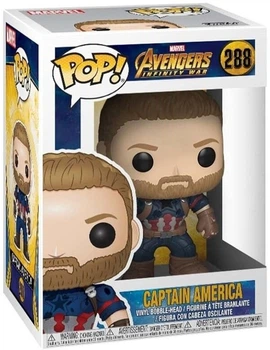Фигурка Капитан Америка — Funko Pop! MARVEL: AVENGERS INFINITY WAR — CAPTAIN AMERICA #288