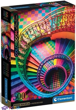 Пазл Clementoni: Colorboom Collection — Steps / Лестница (500 элементов) — Compact — 35591