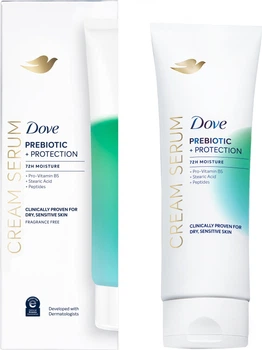 Успокаивающая сыворотка для тела Dove Body Serum Prebiotic + Sensitive С пребиотиком для чувствительной кожи 200 мл (8720181804687)