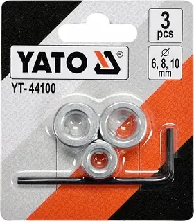 Набір обмежувачів глибини свердління (3 шт.) YATO (YT44100)