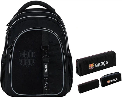 Рюкзак шкільний + пенал Kite Education teens FC Barcelona BC26-8001L