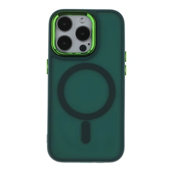 Чохол TPU+PC Space Magnetic Color with Magsafe для iPhone 14 Pro Green